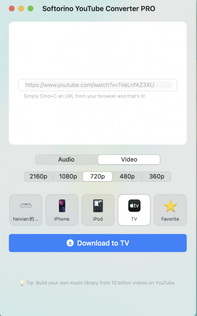 图片[1]-「YouTube视频下载工具」Softorino YouTube Converter 5.1.3-Mac软件免费下载-Mac良选
