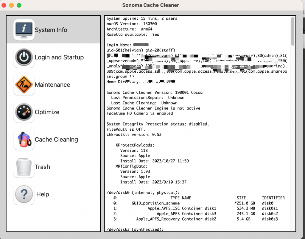 Sonoma Cache Cleaner v19.0.5 激活版「系统清理优化工具」-Mac软件免费下载-Mac良选