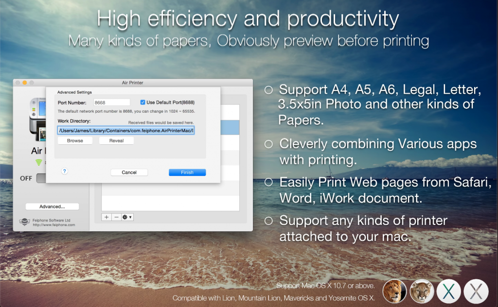 图片[2]-Air Printer – Printer Server Pro for Mac v6.4.5 激活版 隔空打印、智慧打印、无线共享、轻松办公-Mac软件免费下载-Mac良选