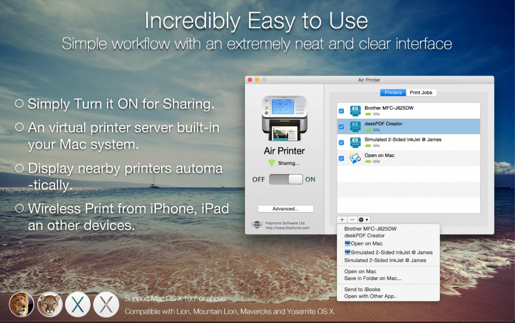 图片[3]-Air Printer – Printer Server Pro for Mac v6.4.5 激活版 隔空打印、智慧打印、无线共享、轻松办公-Mac软件免费下载-Mac良选