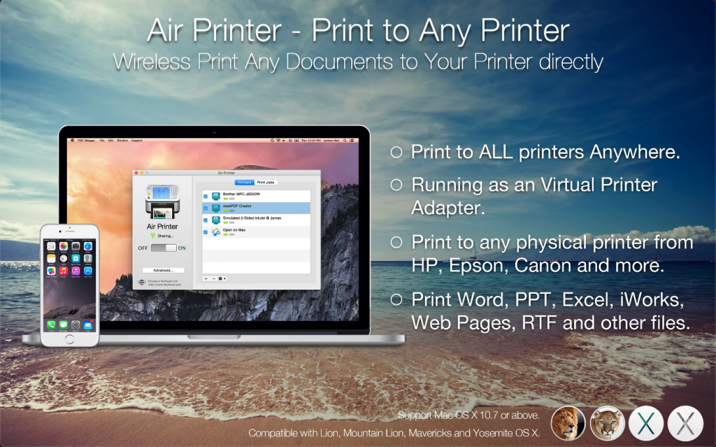 图片[4]-Air Printer – Printer Server Pro for Mac v6.4.5 激活版 隔空打印、智慧打印、无线共享、轻松办公-Mac软件免费下载-Mac良选