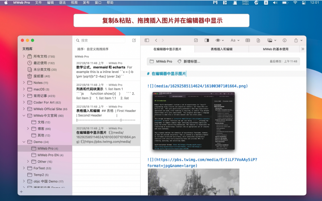 图片[5]-MWeb Pro for Mac v4.5.3中文激活版「写作和笔记工具」-Mac软件免费下载-Mac良选