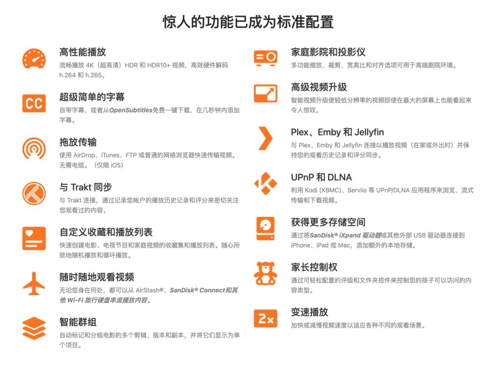 图片[2]-Infuse Pro v7.6.5 中文破解版 超强全能视频播放器-Mac软件免费下载-Mac良选