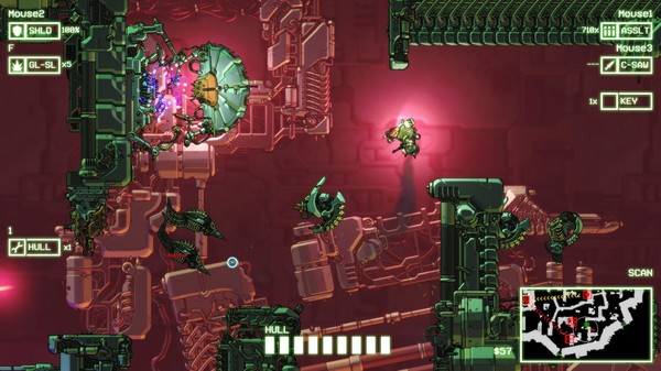 图片[3]-太空肉鸽游戏 CRYPTARK v1.24英文mac版 射击游戏mac游戏-Mac软件免费下载-Mac良选