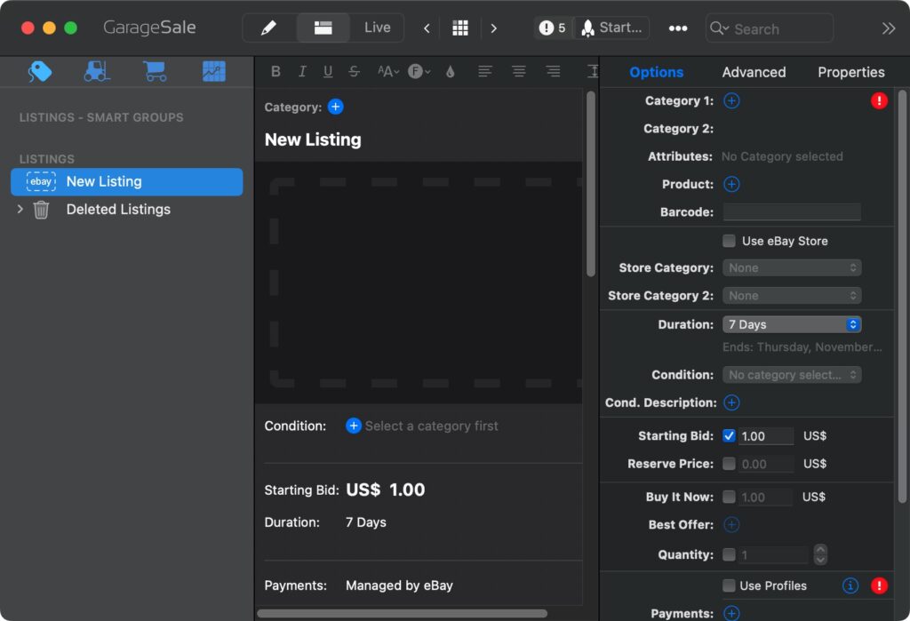 图片[1]-GarageSale for Mac(eBay客户端) v9.6 正式版-Mac软件免费下载-Mac良选