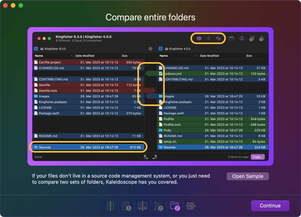图片[3]-Kaleidoscope for Mac v4.3.1 英文激活版 图片和文本差异比较工具-Mac软件免费下载-Mac良选