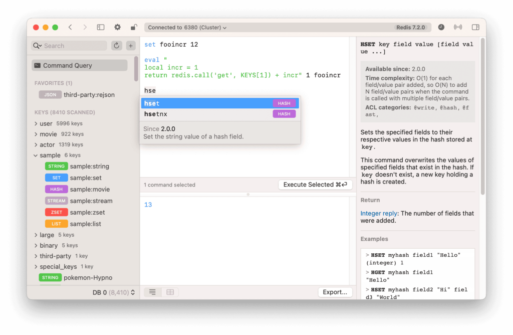 图片[3]-Medis 2 – GUI for Redis v2.13.0数据库管理工具-Mac软件免费下载-Mac良选