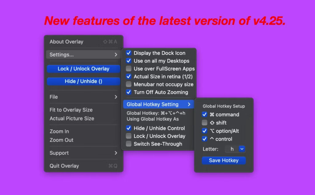 图片[2]-Overlay for Mac v4.32 激活版 图像和文档透明显示工具-Mac软件免费下载-Mac良选