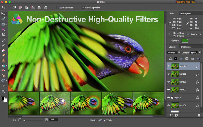 图片[1]-Photo Image Editor Pixelstyle for Mac(图像编辑器) v4.3.1 激活版-Mac软件免费下载-Mac良选