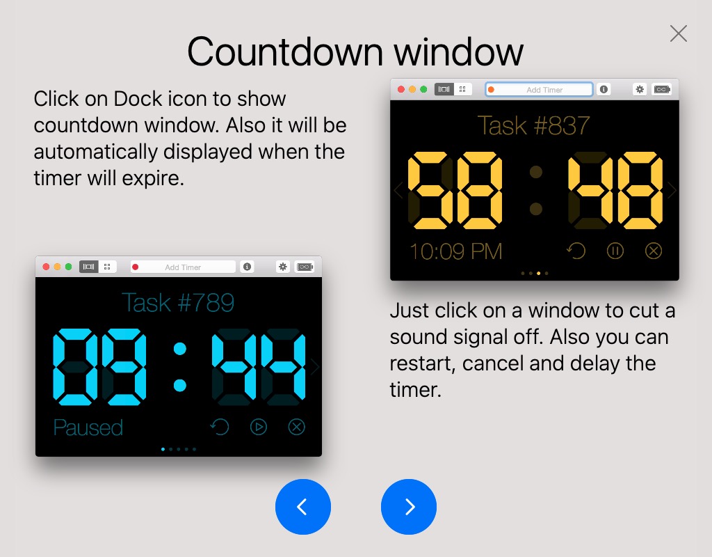 图片[2]-RH Timer v3.2  英文破解版 最强计时器/闹钟应用-Mac软件免费下载-Mac良选