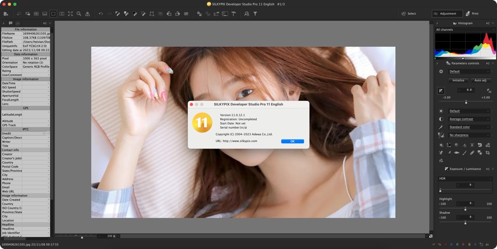 图片[1]-「照片后期处理工具」SILKYPIX Developer Studio Pro 11E v11.0.12.1 激活版-Mac软件免费下载-Mac良选