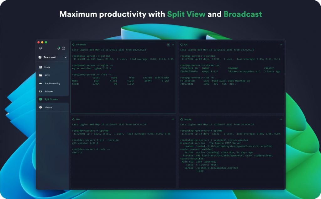 图片[2]-Termius for Mac v9.8.7 英文激活版 「好用的SSH连接客户端」-Mac软件免费下载-Mac良选