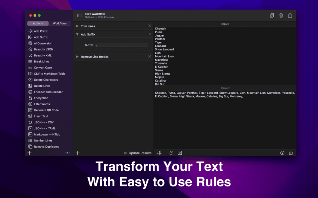 图片[1]-Text Workflow for mac v1.7.6 激活版 mac文本工作流程-Mac软件免费下载-Mac良选