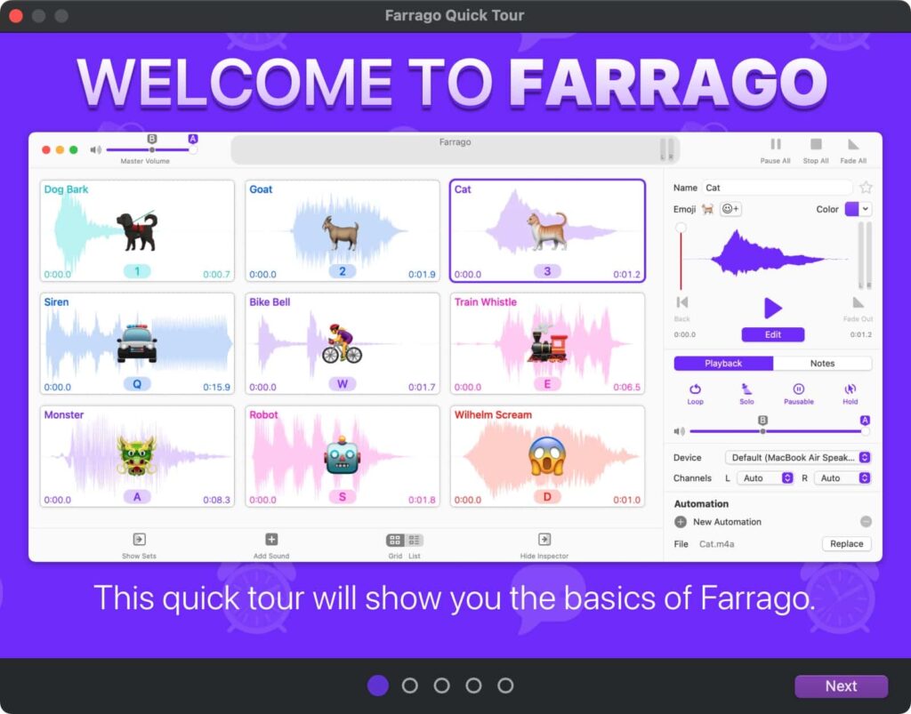 图片[1]-Farrago for Mac v2.1.0直装激活版 好用的音频编辑软件-Mac软件免费下载-Mac良选