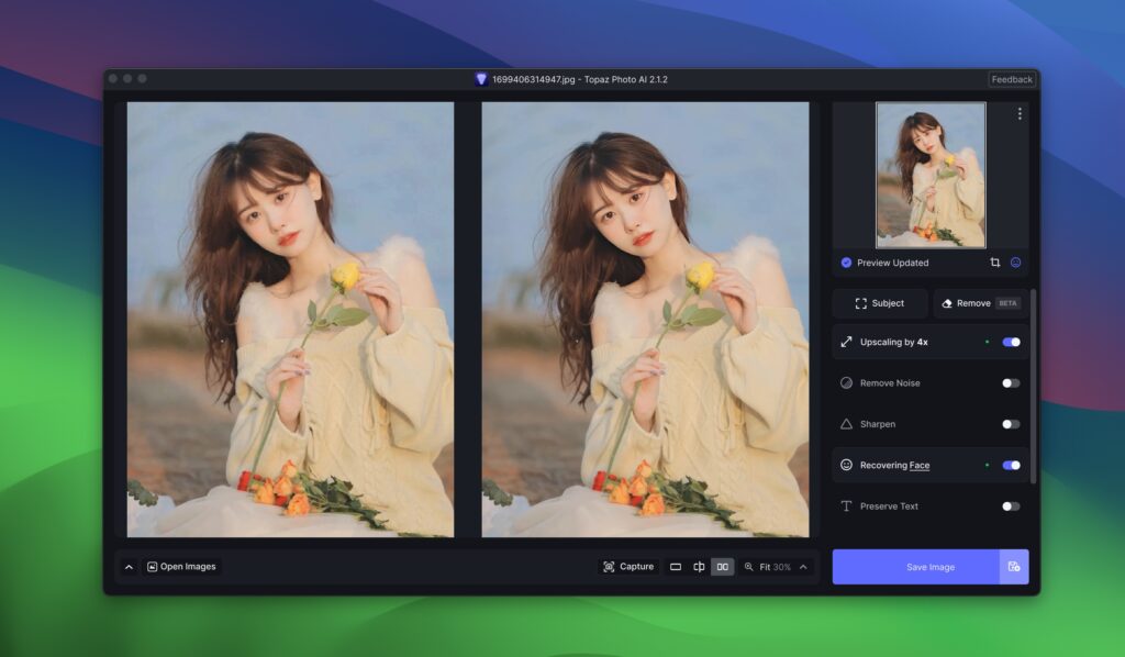 图片[1]-Topaz Photo AI for Mac v3.0.0破解版 AI降噪软件无损放大（含资源包）-Mac软件免费下载-Mac良选
