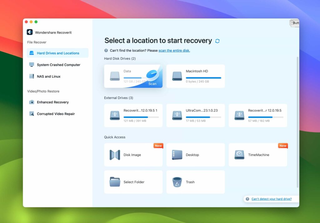 图片[1]-万兴恢复专家Wondershare Recoverit v12.5.7.1 mac破解版 强大的数据恢复工具-Mac软件免费下载-Mac良选