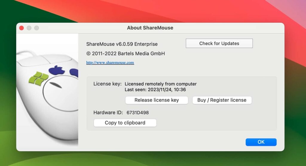 图片[2]-ShareMouse v6.0.59 激活版「跨平台鼠标和键盘共享工具」-Mac软件免费下载-Mac良选