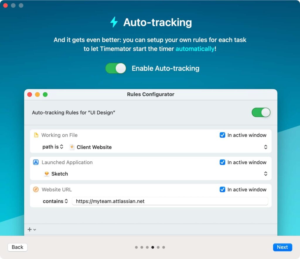 图片[5]-Timemator v3.1.1 破解版 时间跟踪及自动化工具-Mac软件免费下载-Mac良选