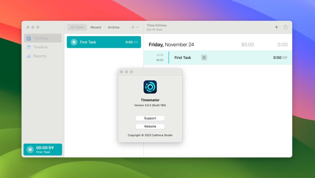 图片[1]-Timemator v3.1.1 破解版 时间跟踪及自动化工具-Mac软件免费下载-Mac良选