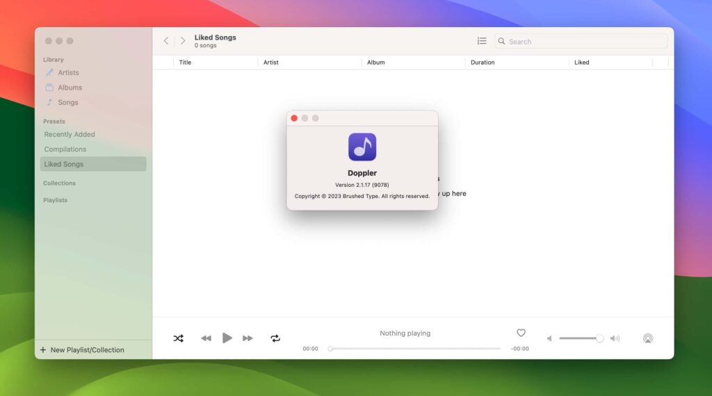 图片[1]-Doppler for mac v2.1.17 英文激活版 音乐播放器-Mac软件免费下载-Mac良选