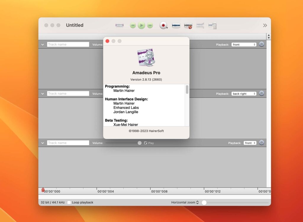 图片[1]-Amadeus Pro v2.8.14（2663） 中文破解版 多音轨音频编辑器-Mac软件免费下载-Mac良选