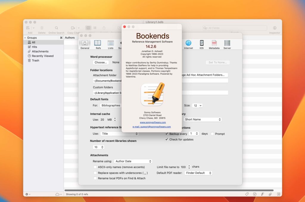 图片[1]-Bookends for mac v14.2.6 破解版 专业文献文档管理工具-Mac软件免费下载-Mac良选