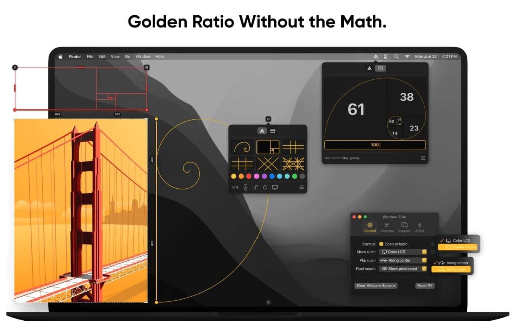 图片[1]-Goldie App for Mac v2.2免激活版 黄金比例设计软件-Mac软件免费下载-Mac良选