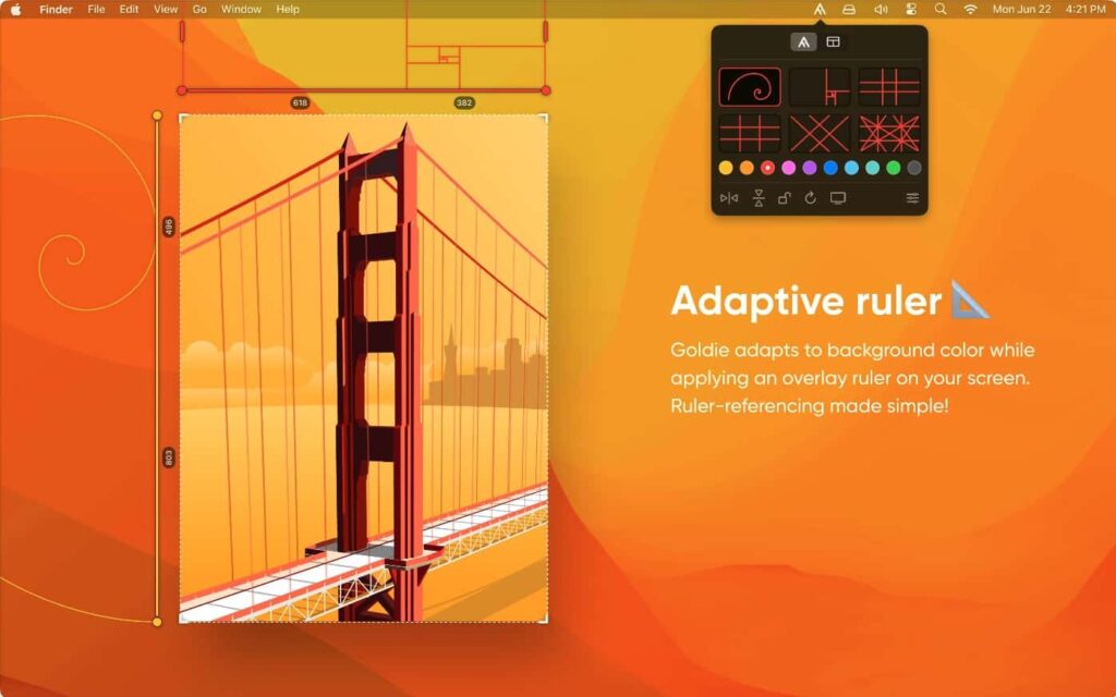 图片[2]-Goldie App for Mac v2.2免激活版 黄金比例设计软件-Mac软件免费下载-Mac良选