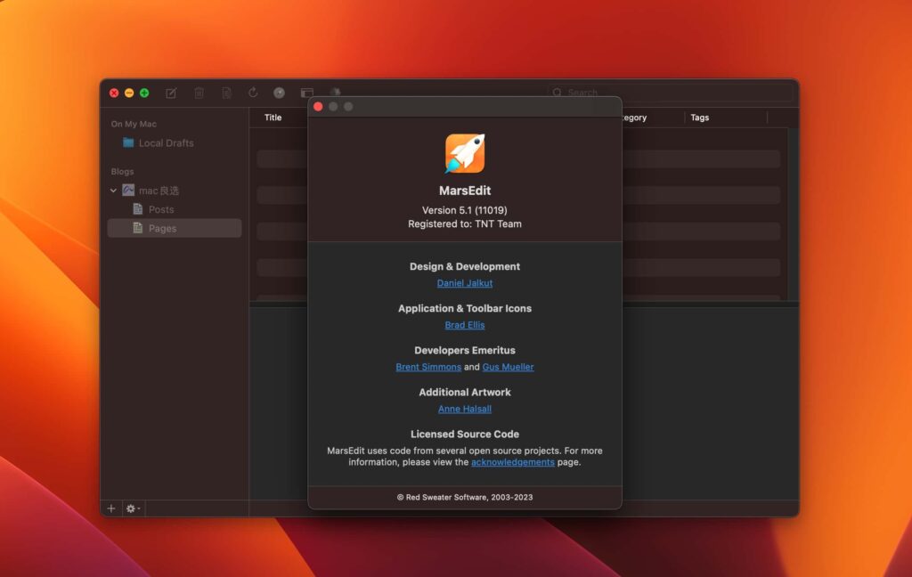 图片[1]-MarsEdit 5 for mac v5.10 超好用的博客网站编辑器-Mac软件免费下载-Mac良选
