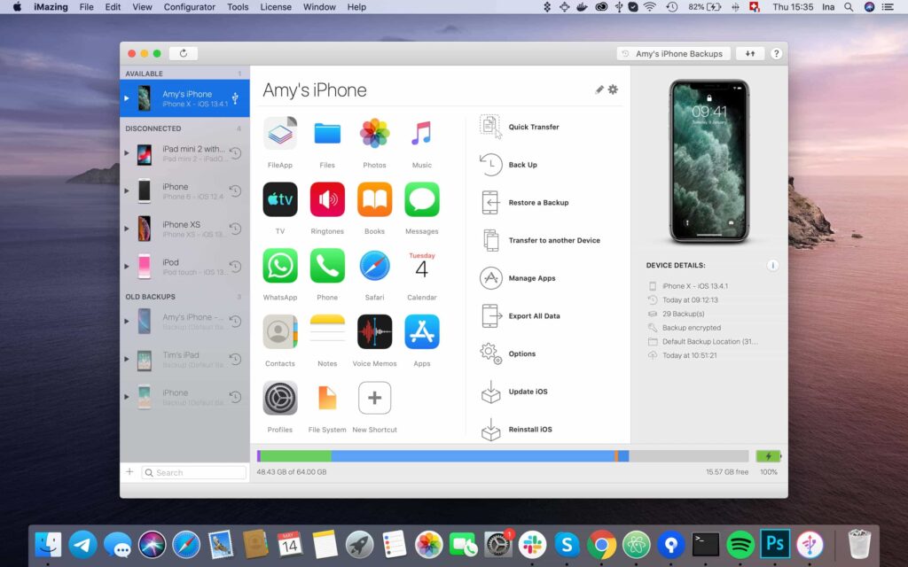 图片[1]-iMazing 3 v3.4.0 破解版   完美替代iTunes的设备管理软件 支持intel/arm芯片-Mac软件免费下载-Mac良选