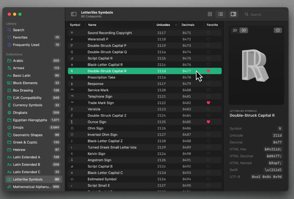 图片[1]-Codepoint for mac v1.21 激活版「图形字符开发工具」-Mac软件免费下载-Mac良选