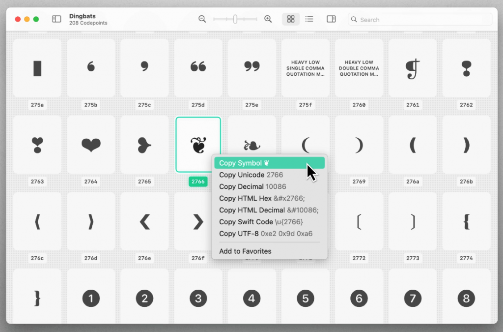 图片[4]-Codepoint for mac v1.21 激活版「图形字符开发工具」-Mac软件免费下载-Mac良选