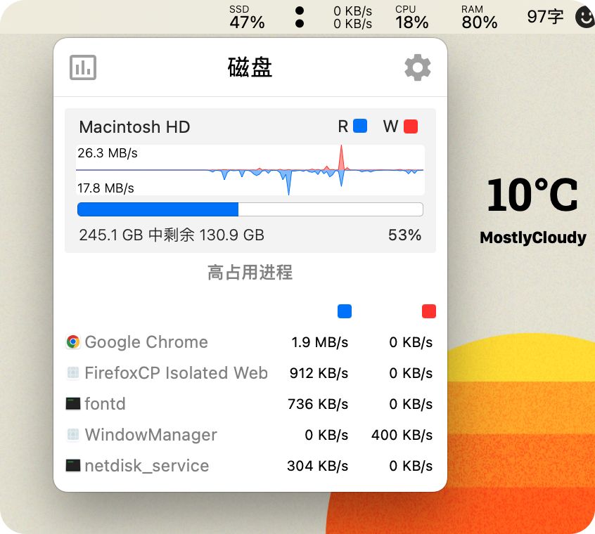 图片[4]-Stats for mac v2.11.35 免费版 菜单栏系统监视工具-Mac软件免费下载-Mac良选