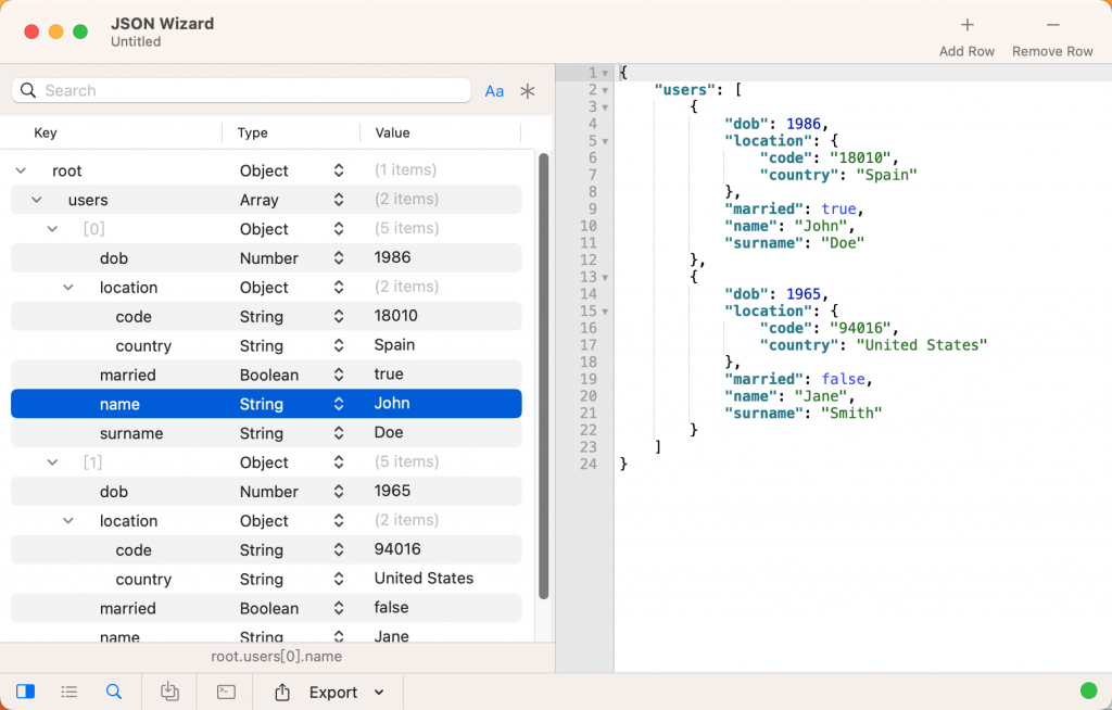图片[1]-JSON Wizard for Mac v2.6 免激活版「JSON编辑工具」-Mac软件免费下载-Mac良选