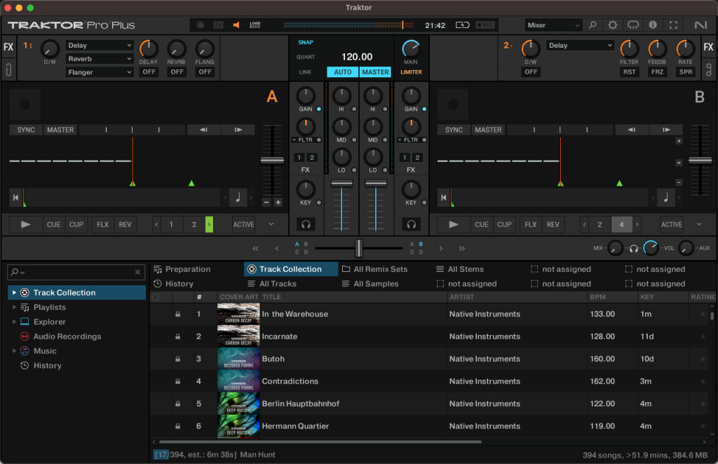 图片[1]-Native Instruments Traktor pro for mac v4.2.0.34 激活版「强大的数字DJ混音器」-Mac软件免费下载-Mac良选