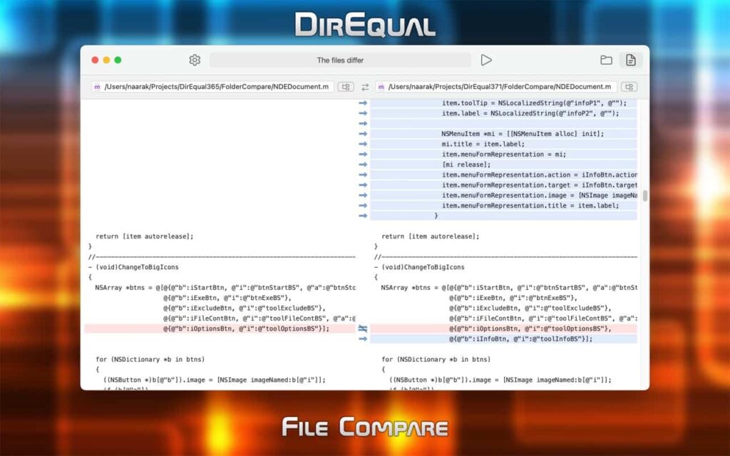 图片[1]-DirEqual for Mac v5.8.1 激活版 文件夹比较工具-Mac软件免费下载-Mac良选
