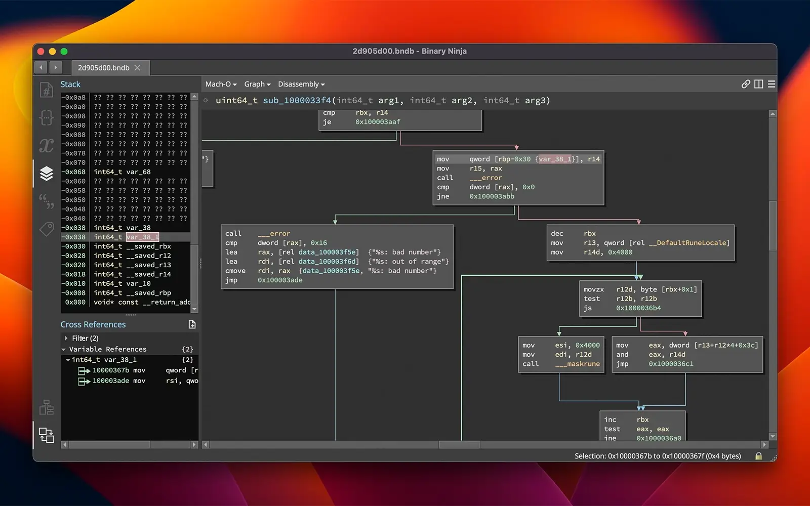 图片[3]-Vector 35 Binary Ninja for Mac v4.1.5902激活版 二进制分析平台逆向编译器-Mac软件免费下载-Mac良选