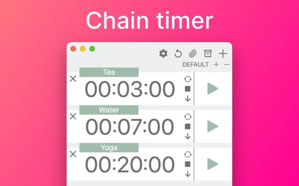 图片[4]-Chain Timer for mac v10.3激活版 计时器软件-Mac软件免费下载-Mac良选