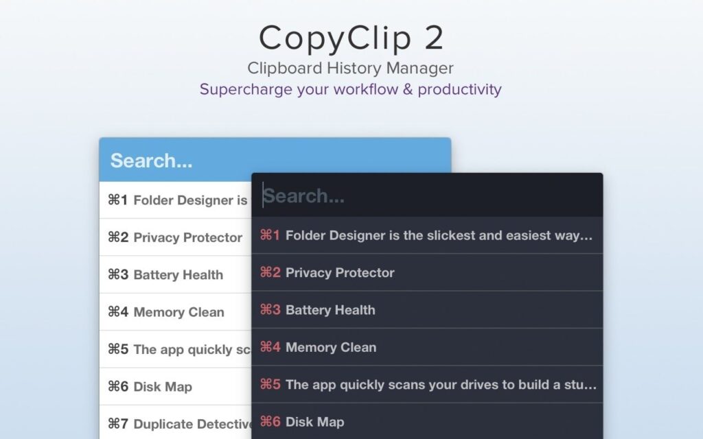 图片[1]-CopyClip v2.9.99.2破解版 好用的剪贴历史管理工具-Mac软件免费下载-Mac良选