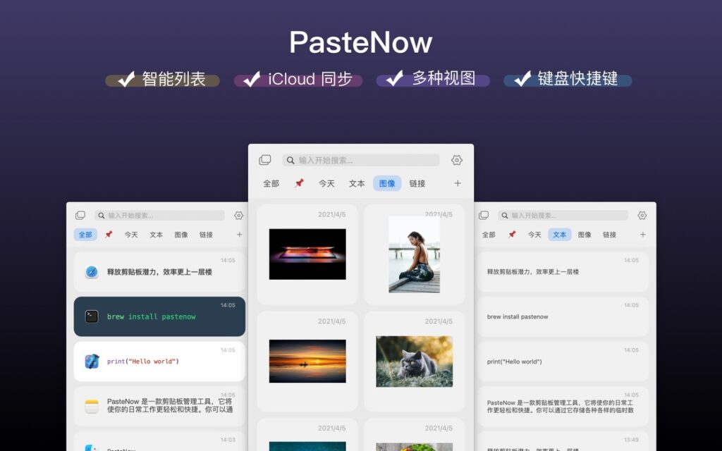 图片[2]-PasteNow for mac v2.23 中文破解版 剪贴板管理工具-Mac软件免费下载-Mac良选
