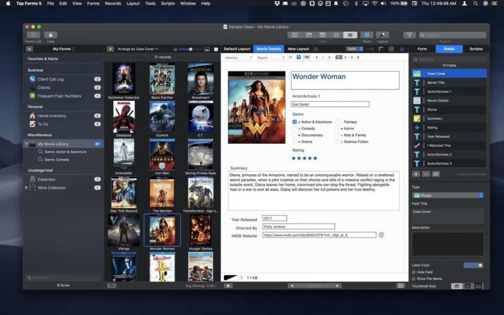 图片[5]-Tap Forms Mac 5 for Mac v5.3.43 中文激活版 数据库开发管理工具-Mac软件免费下载-Mac良选