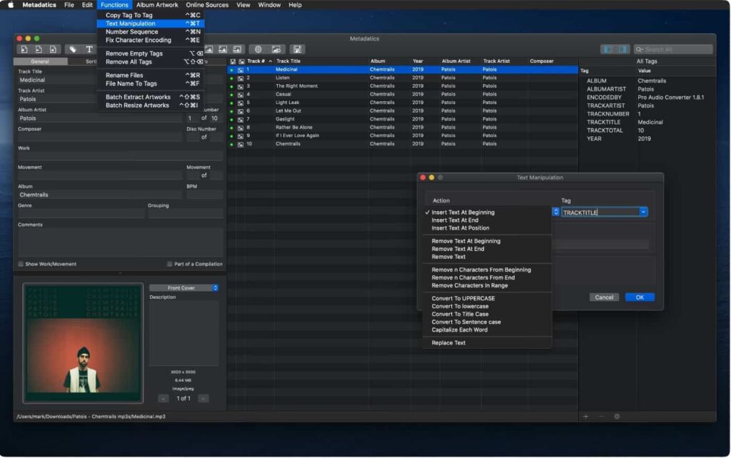图片[3]-Metadatics for mac v1.6.12直装版 音频编辑器-Mac软件免费下载-Mac良选