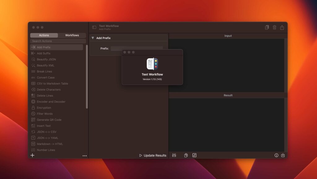 图片[1]-Text Workflow for mac v1.7.5 激活版 mac文本工作流程-Mac软件免费下载-Mac良选