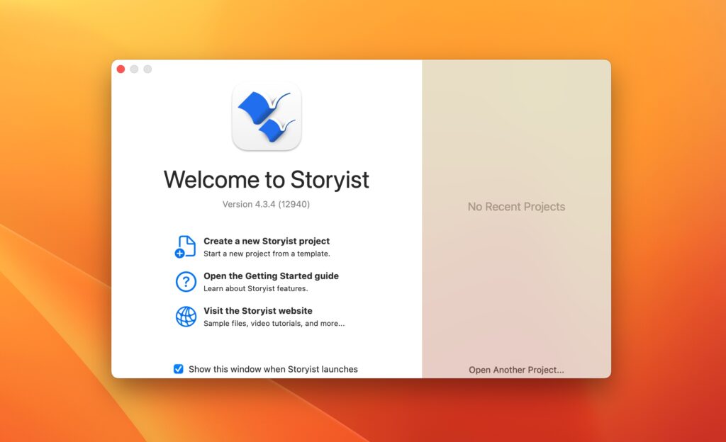 图片[1]-Storyist for Mac v4.4.0 英文激活版 功能强大的写作工具-Mac软件免费下载-Mac良选
