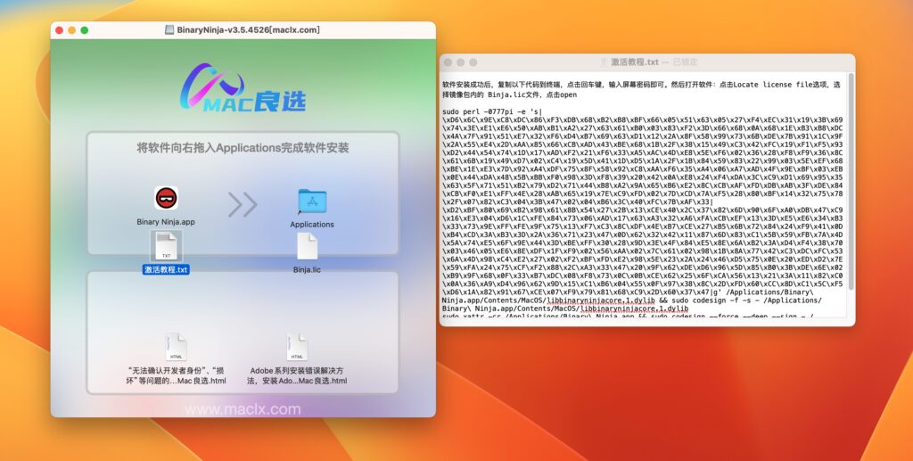 图片[5]-Vector 35 Binary Ninja for Mac v4.1.5902激活版 二进制分析平台逆向编译器-Mac软件免费下载-Mac良选
