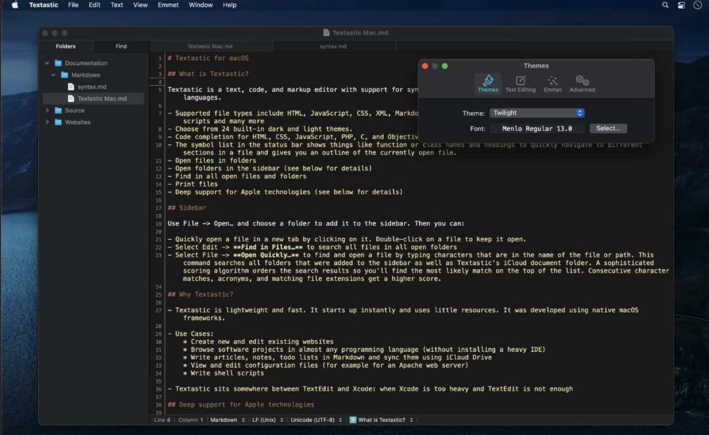 图片[6]-Textastic 5 for Mac v5.0 免激活版 代码编辑器-Mac软件免费下载-Mac良选