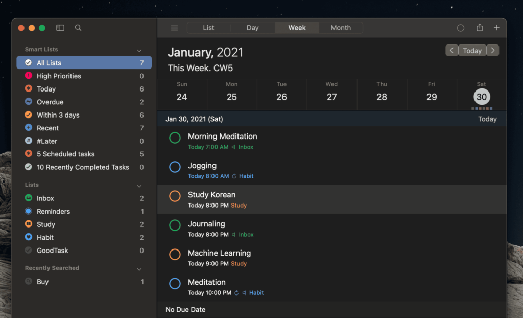 图片[1]-GoodTask for Mac v7.8.4 中文破解版 任务管理提醒工具-Mac软件免费下载-Mac良选