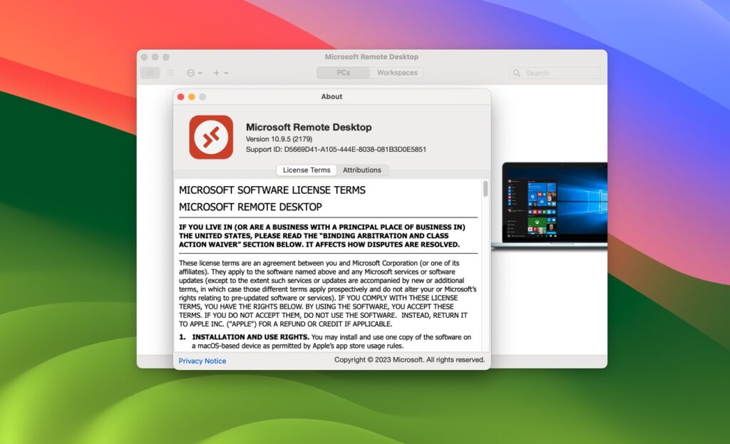 图片[1]-Microsoft Remote Desktop Beta v10.9.9（2224）激活版 微软远程连接软件-Mac软件免费下载-Mac良选