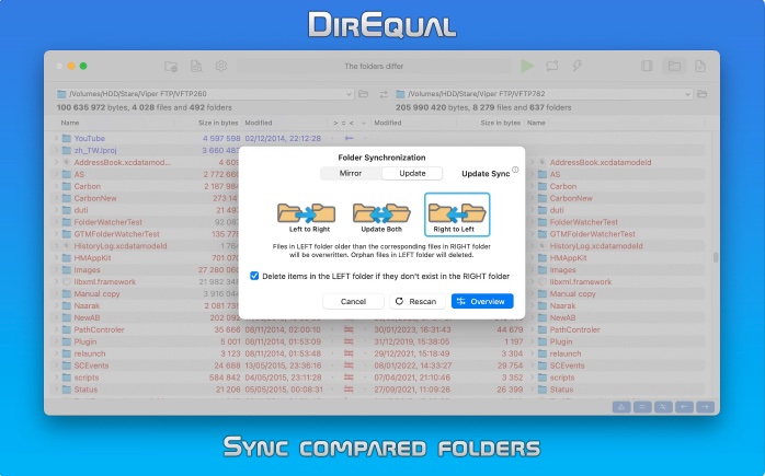 图片[2]-DirEqual for Mac v5.8 激活版 文件夹比较工具-Mac软件免费下载-Mac良选