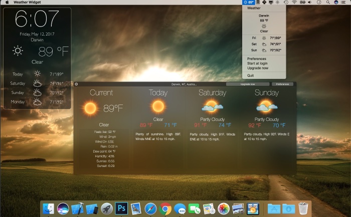 图片[3]-Weather Widget free for Mac v5.1.1激活版 时尚的天气预报软件-Mac软件免费下载-Mac良选